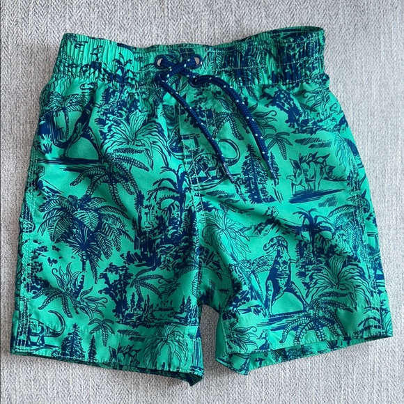 GAP Other - Gap Dinosaur Tropical Print Swim Shorts